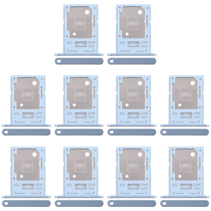 For Samsung Galaxy M35 5G SM-M356B 10pcs Original SIM + SIM / Micro SD Card Tray (Blue)
