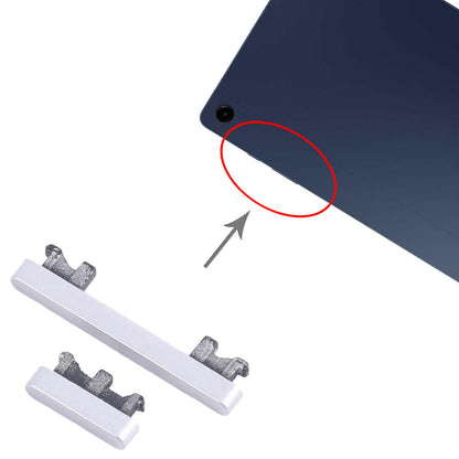 For Samsung Galaxy Tab A9+ SM-X215/X210 Original Power Button and Volume Control Button (Silver)