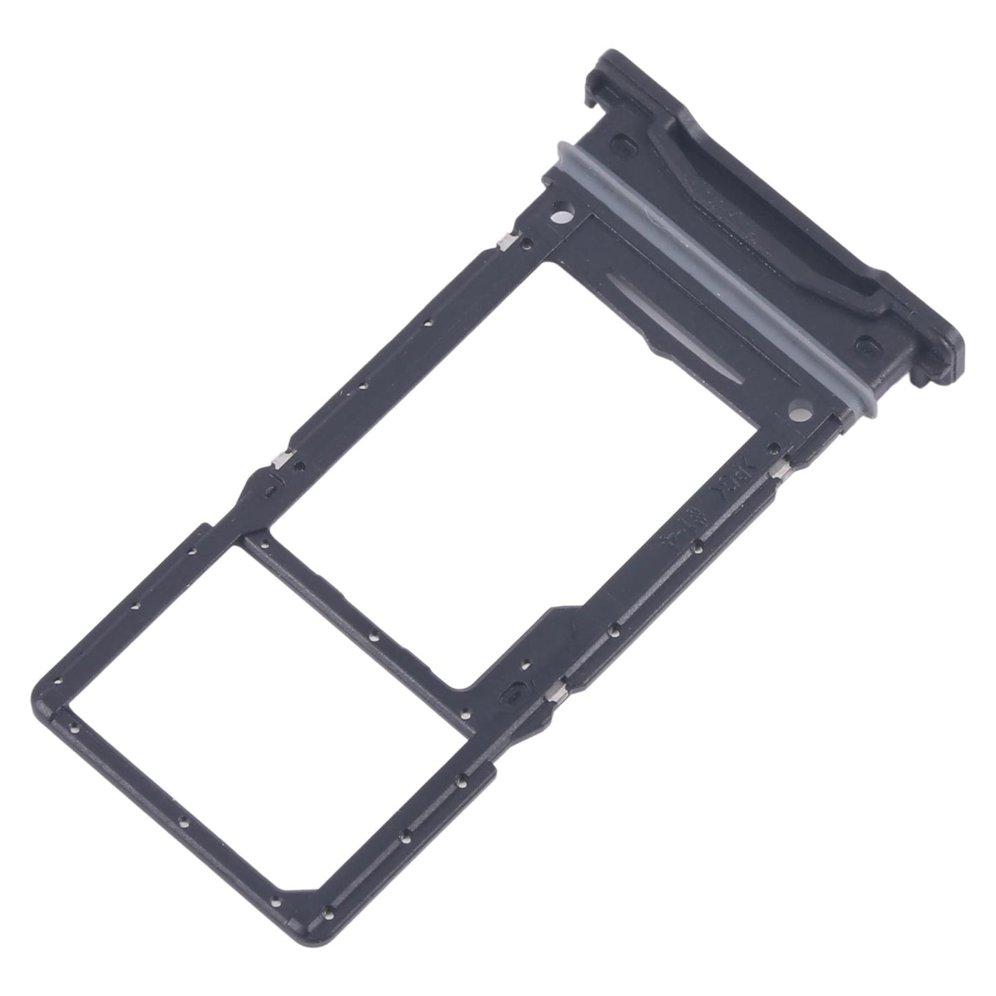 For Samsung Galaxy Tab Active5 5G SM-X306 Original SIM Card Tray + Micro SD Card Tray (Black)