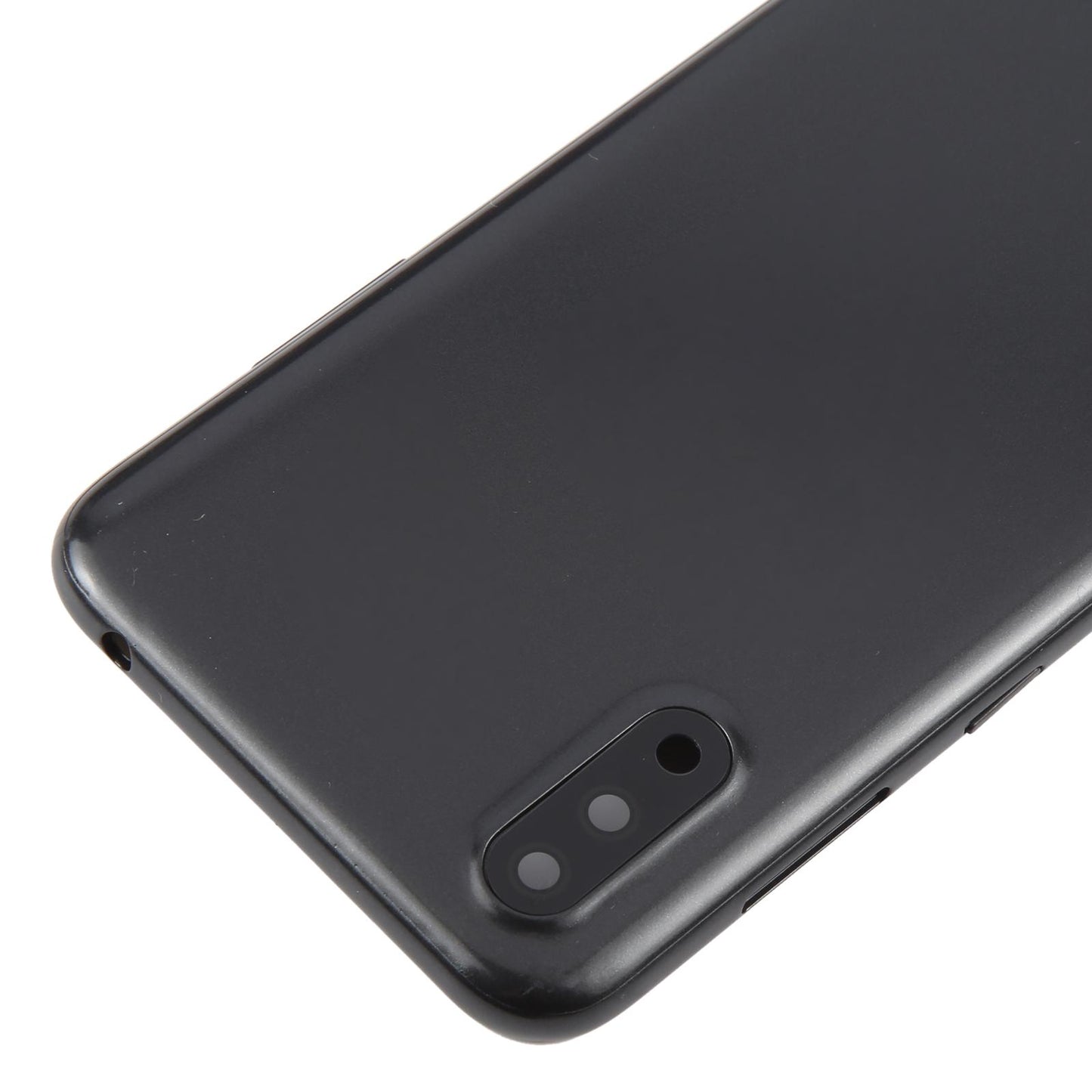 For Samsung Galaxy A01 SM-A015F Battery Back Cover with Camera Lens Frame(Gray)