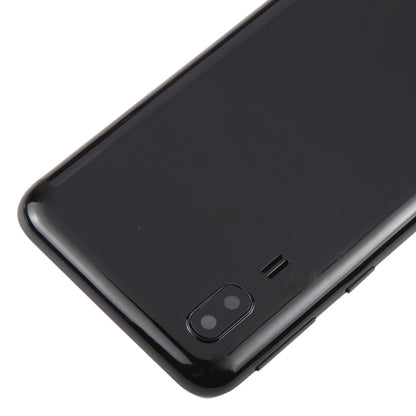 For Samsung Galaxy A2 Core SM-A260F Battery Back Cover with Camera Lens Frame(Gray)