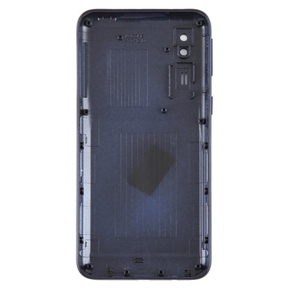 For Samsung Galaxy A2 Core SM-A260F Battery Back Cover with Camera Lens Frame(Blue)