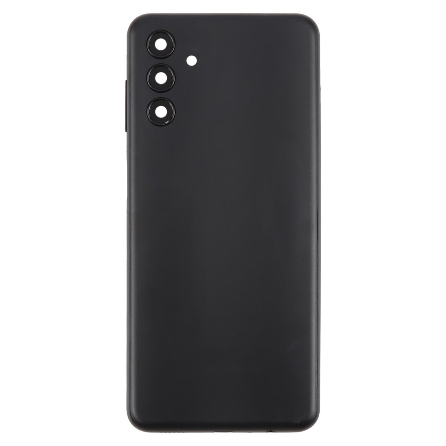 For Samsung Galaxy A04s SM-A047F Battery Back Cover with Camera Lens Frame(Black)
