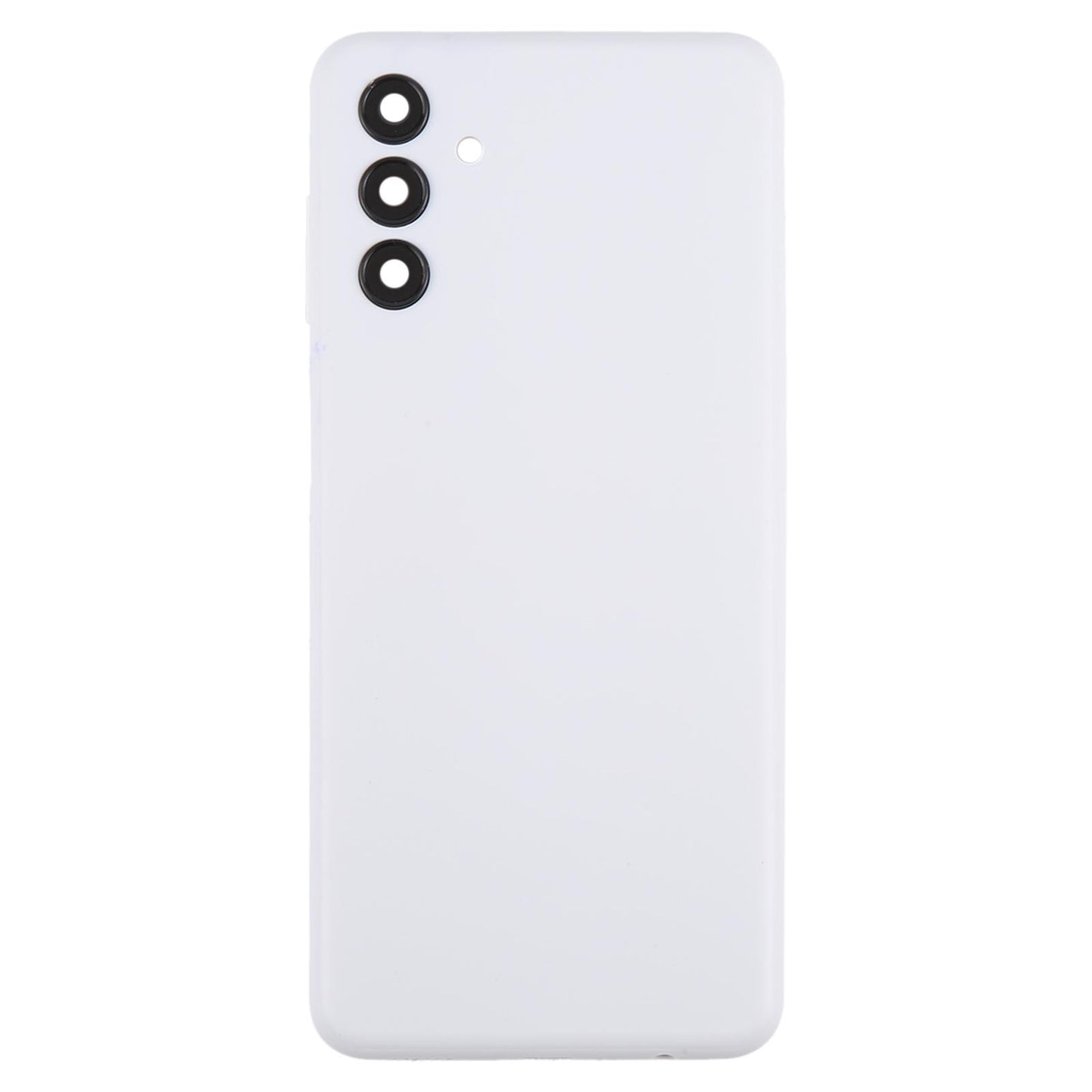 For Samsung Galaxy A04s SM-A047F Battery Back Cover with Camera Lens Frame(White)