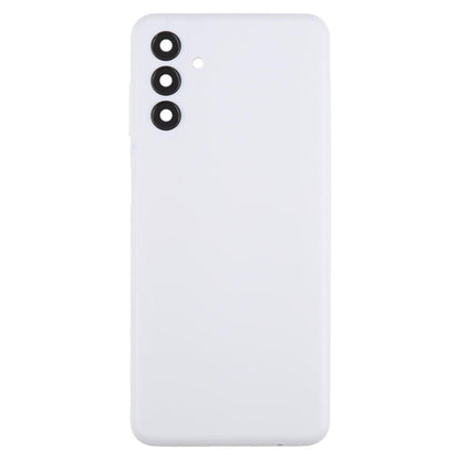 For Samsung Galaxy A04s SM-A047F Battery Back Cover with Camera Lens Frame(White)