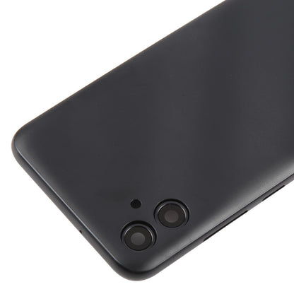 For Samsung Galaxy A04e SM-A042F Battery Back Cover with Camera Lens Frame(Gray)