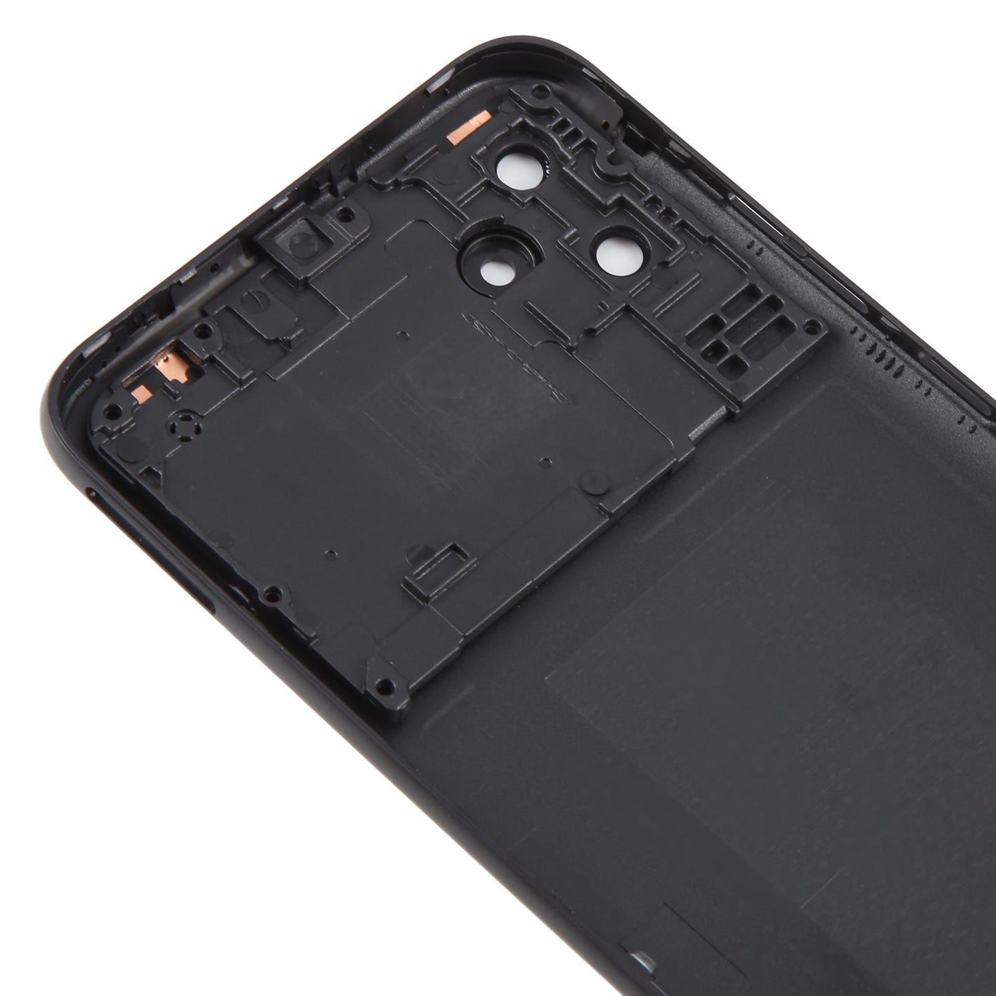 For Samsung Galaxy A04e SM-A042F Battery Back Cover with Camera Lens Frame(Gray)
