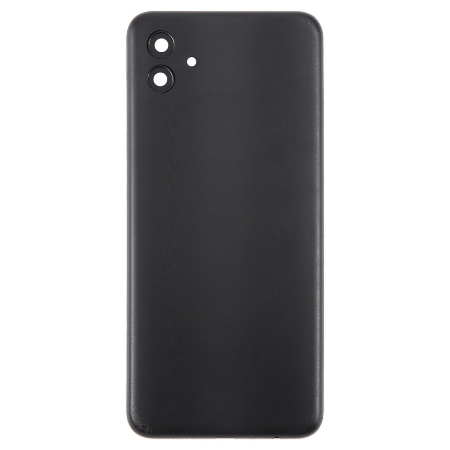 For Samsung Galaxy A04 SM-A045F Battery Back Cover with Camera Lens Frame(Black)