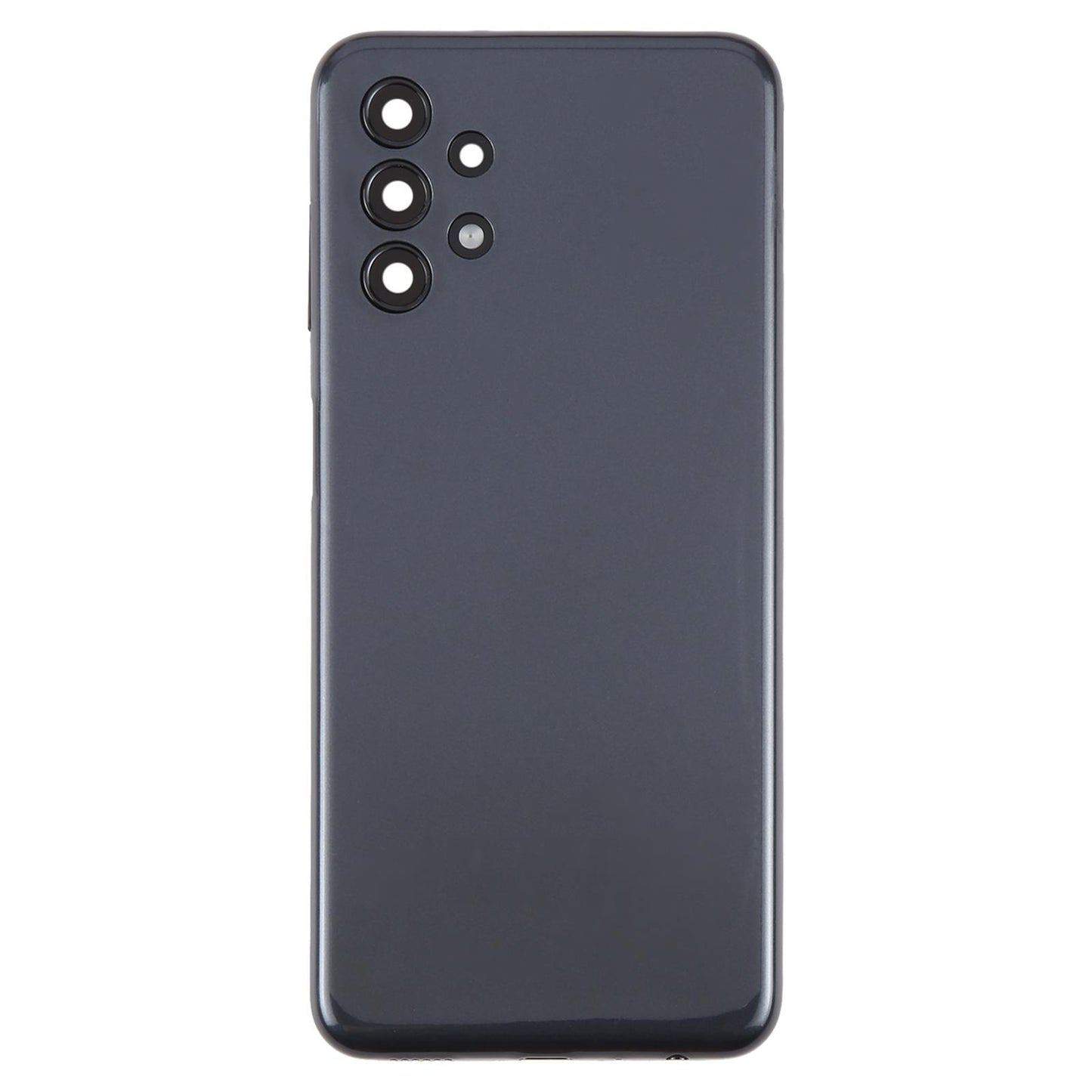 For Samsung Galaxy A13 SM-A135F Battery Back Cover with Camera Lens Frame(Black)