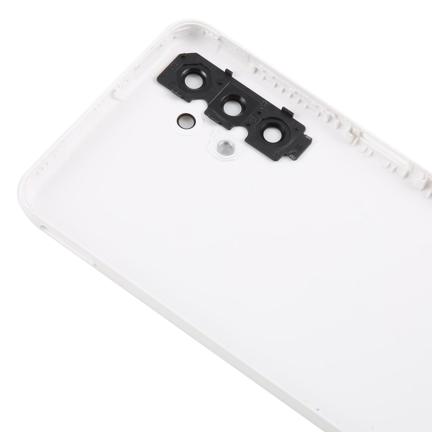 For Samsung Galaxy A13 SM-A135F Battery Back Cover with Camera Lens Frame(White)