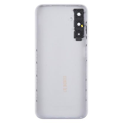 For Samsung Galaxy A14 SM-A145F Battery Back Cover with Camera Lens Frame(Silver)