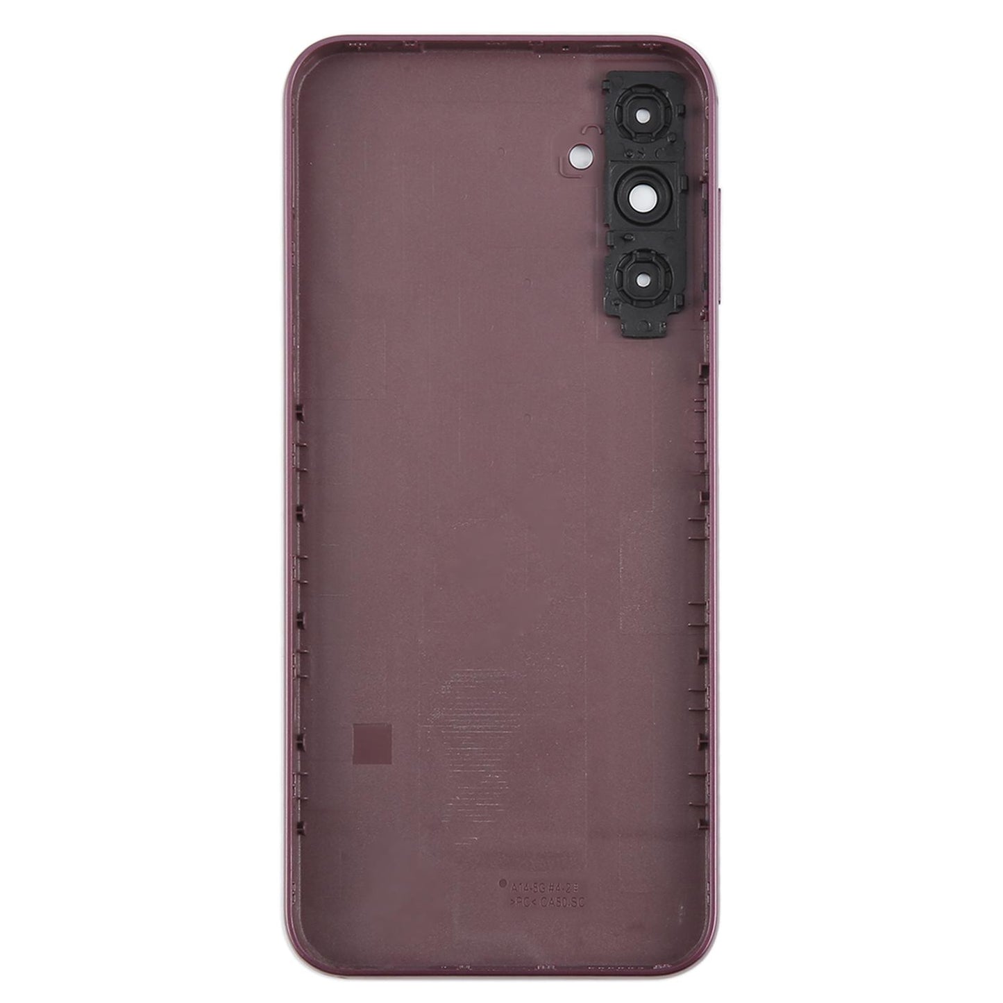 For Samsung Galaxy A14 5G SM-A146B Battery Back Cover with Camera Lens Frame(Purple)