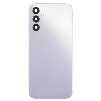 For Samsung Galaxy A14 5G SM-A146B Battery Back Cover with Camera Lens Frame(Silver)