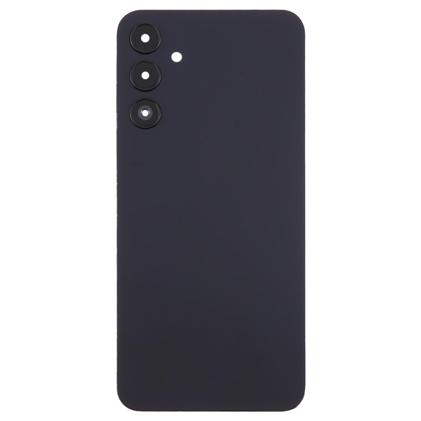 For Samsung Galaxy A15 SM-A155F Battery Back Cover with Camera Lens Frame(Black)