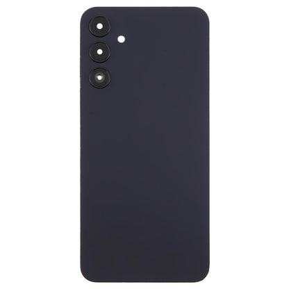 For Samsung Galaxy A15 SM-A155F Battery Back Cover with Camera Lens Frame(Black)