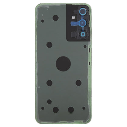 For Samsung Galaxy A15 SM-A155F Battery Back Cover with Camera Lens Frame(Black)