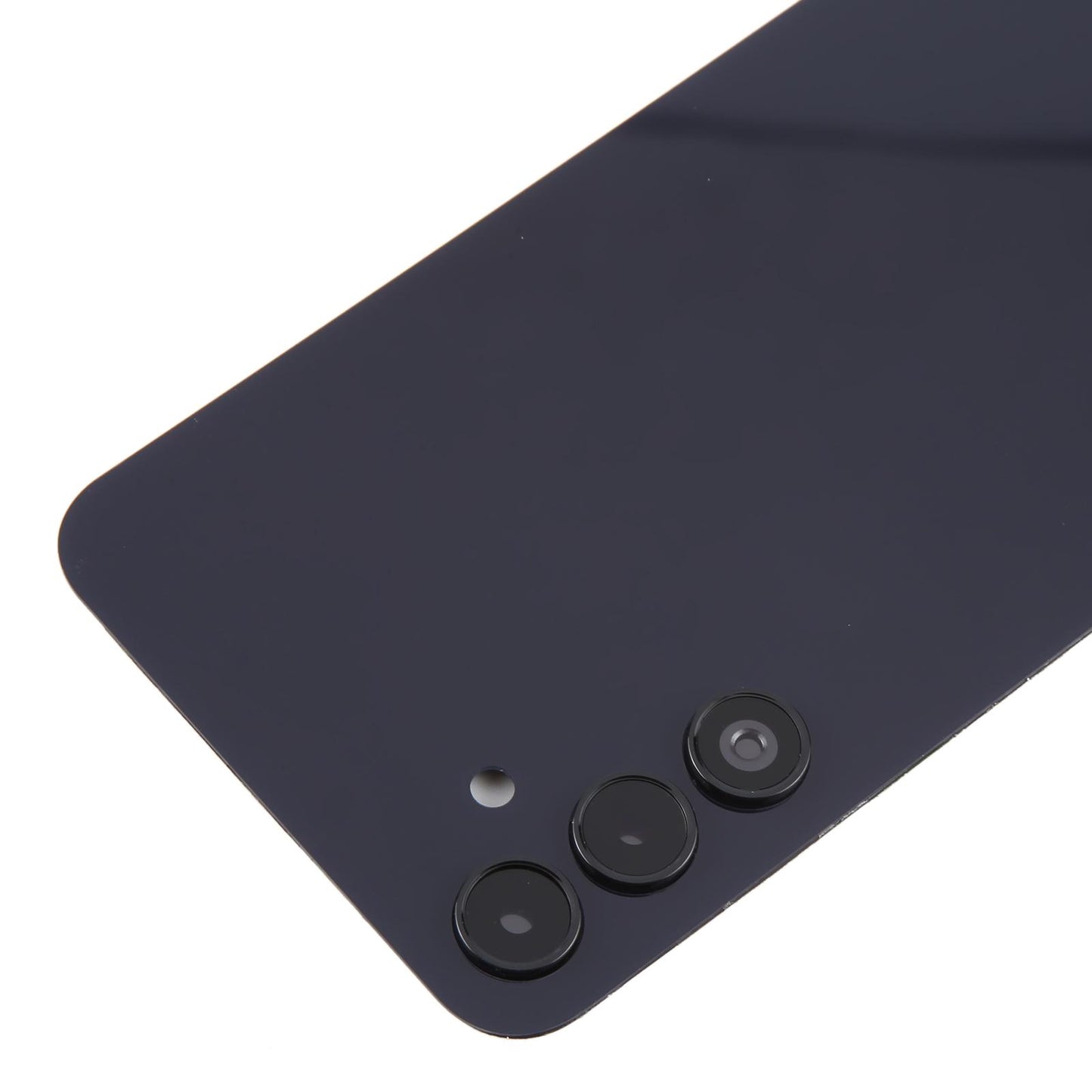 For Samsung Galaxy A15 SM-A155F Battery Back Cover with Camera Lens Frame(Black)