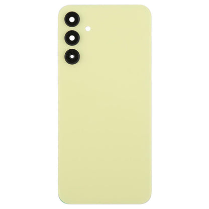 For Samsung Galaxy A15 SM-A155F Battery Back Cover with Camera Lens Frame(Yellow)