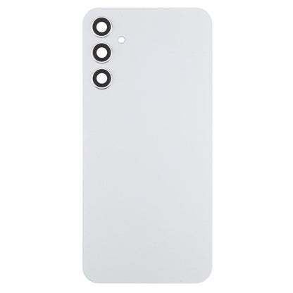 For Samsung Galaxy A34 SM-A346B Battery Back Cover with Camera Lens Frame(Silver)
