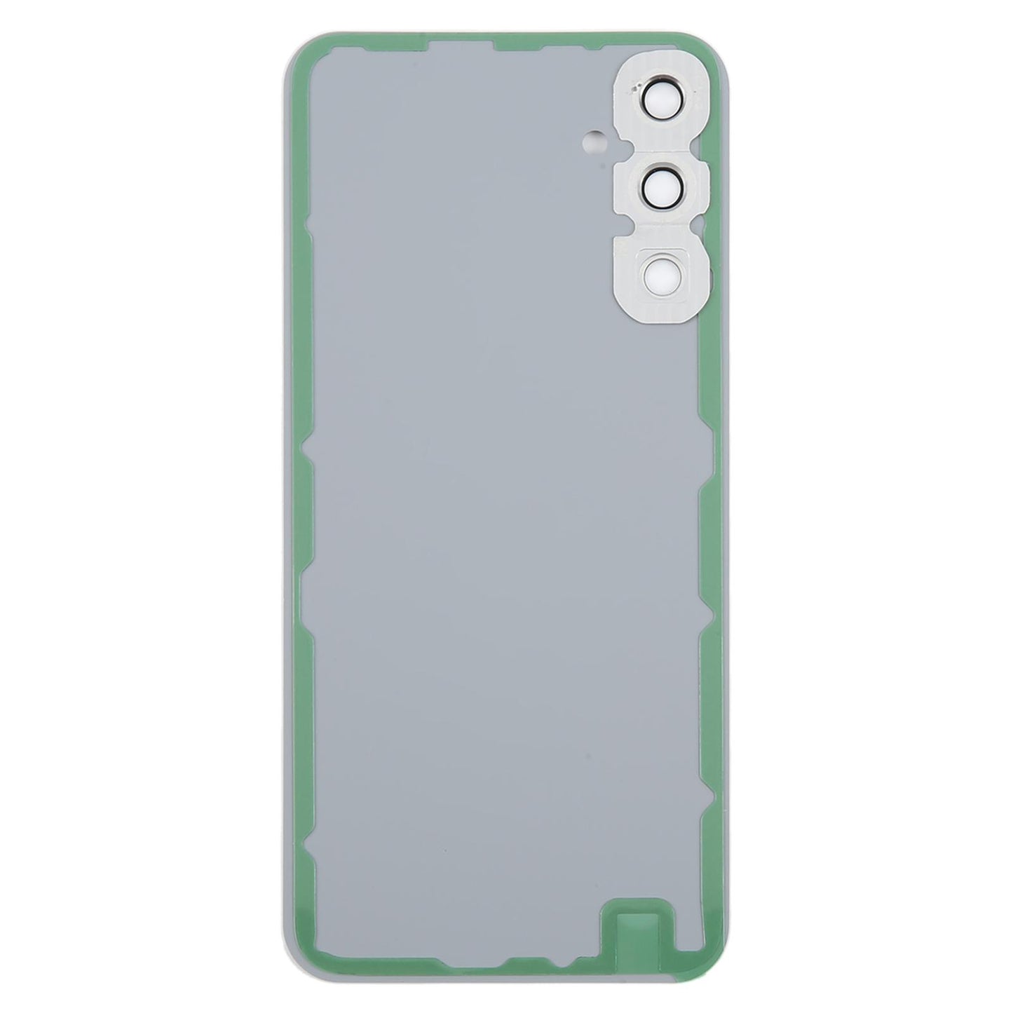 For Samsung Galaxy A34 SM-A346B Battery Back Cover with Camera Lens Frame(Silver)