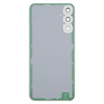 For Samsung Galaxy A34 SM-A346B Battery Back Cover with Camera Lens Frame(Silver)