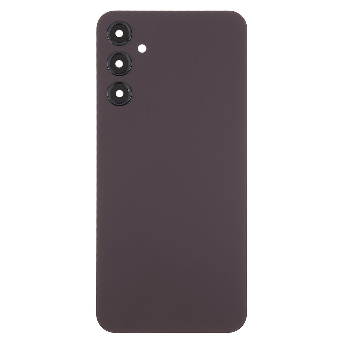 For Samsung Galaxy A24 SM-A245 Battery Back Cover with Camera Lens Frame(Dark Red)