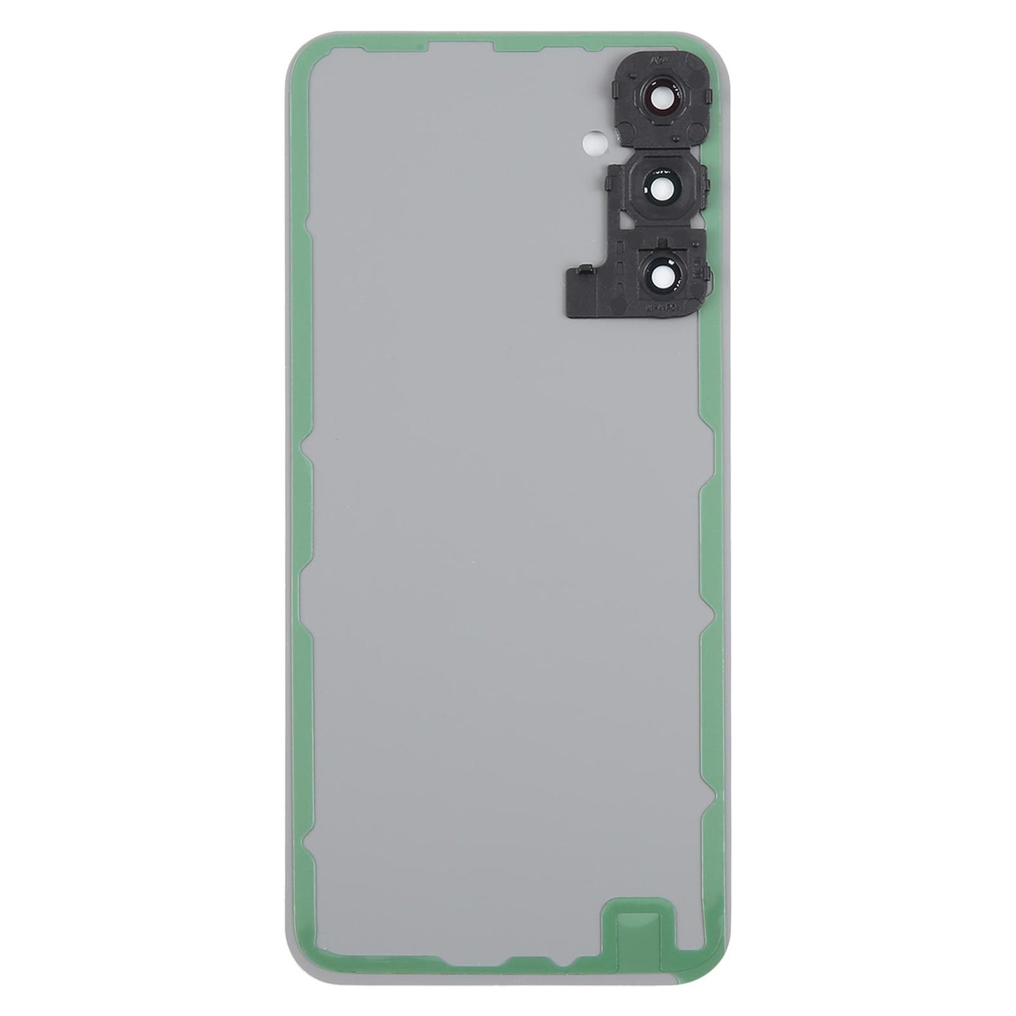 For Samsung Galaxy A24 SM-A245 Battery Back Cover with Camera Lens Frame(Dark Red)
