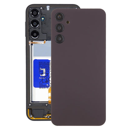 For Samsung Galaxy A24 SM-A245 Battery Back Cover with Camera Lens Frame(Dark Red)