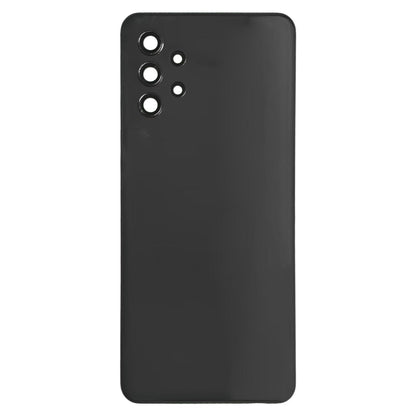 For Samsung Galaxy A32 4G SM-A325F Battery Back Cover with Camera Lens Frame(Black)