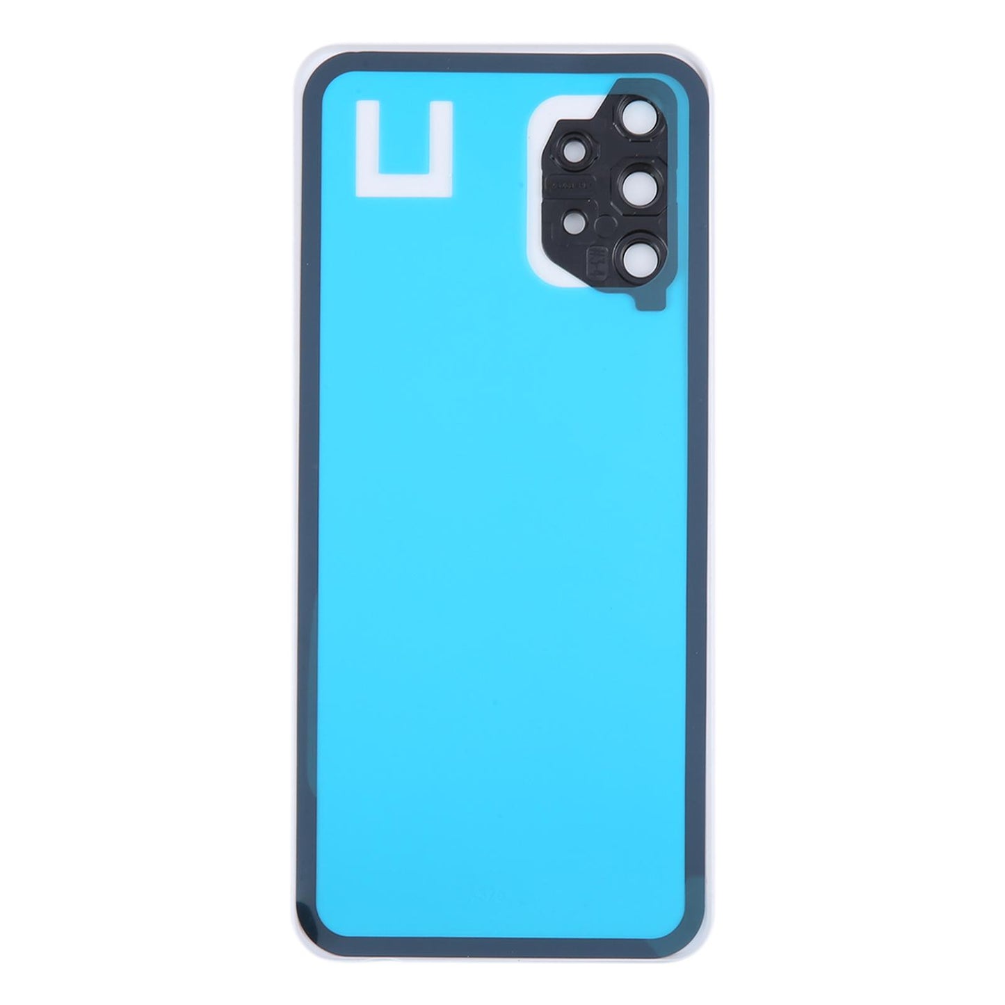 For Samsung Galaxy A32 4G SM-A325F Battery Back Cover with Camera Lens Frame(Blue)