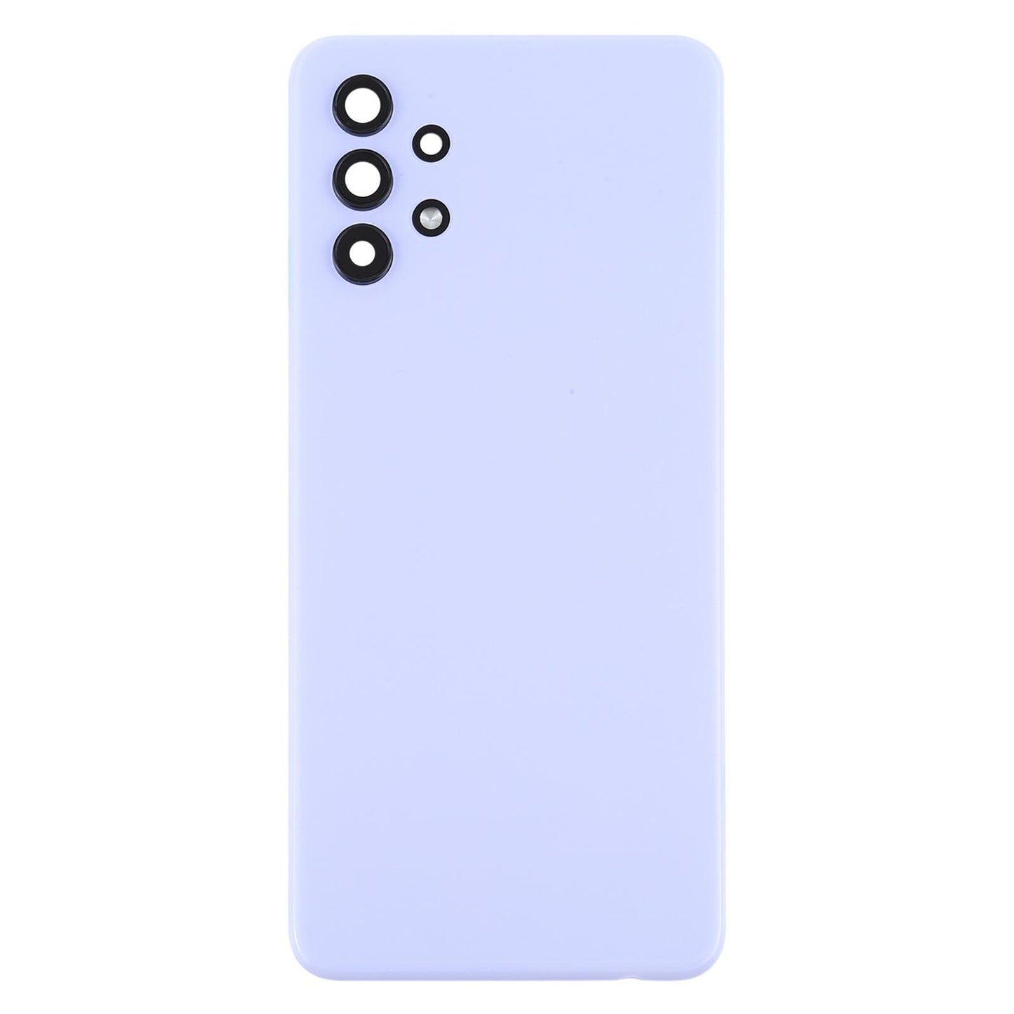 For Samsung Galaxy A32 4G SM-A325F Battery Back Cover with Camera Lens Frame(Purple)