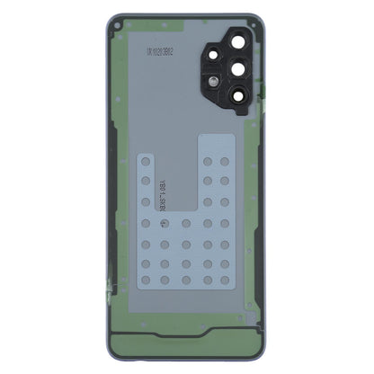 For Samsung Galaxy A32 4G SM-A325F Battery Back Cover with Camera Lens Frame(Purple)