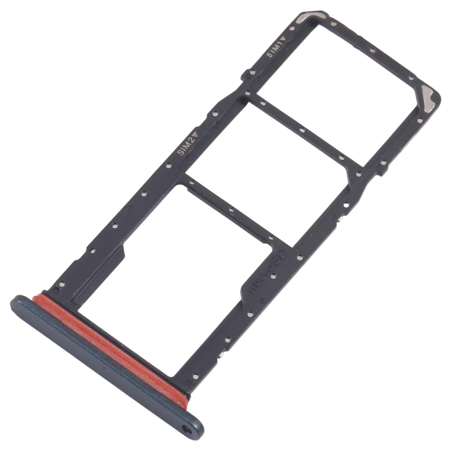 For Samsung Galaxy A07 4G SM-A075F Original 10pcs SIM Card Tray + SIM Card Tray + Micro SD Card Tray (Green)