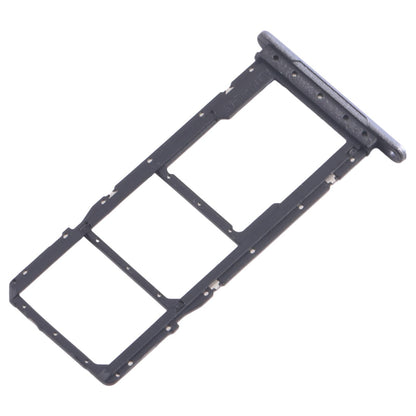 For Samsung Galaxy A07 4G SM-A075F Original 10pcs SIM Card Tray + SIM Card Tray + Micro SD Card Tray (Blue)