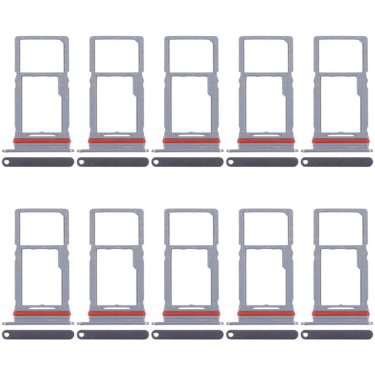 For Samsung Galaxy M36 SM-M366P 10pcs Original SIM + Micro SD Card Tray (Grey)