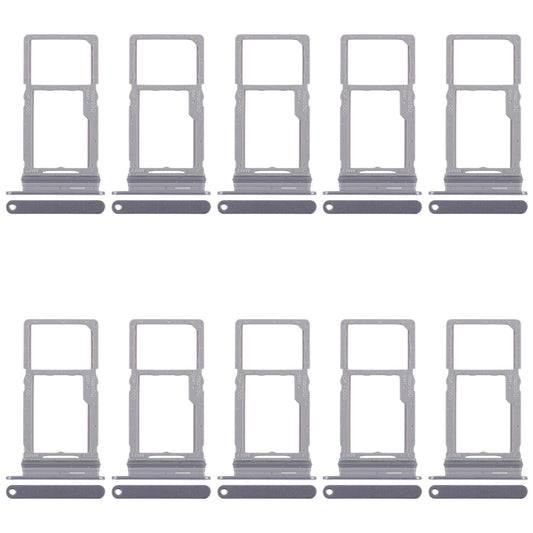 For Samsung Galaxy M16 SM-M166P 10pcs Original SIM + Micro SD Card Tray (Grey)
