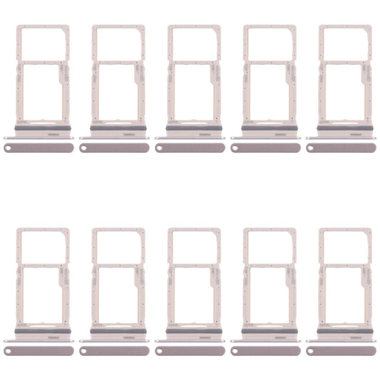 For Samsung Galaxy M16 SM-M166P 10pcs Original SIM + Micro SD Card Tray (Gold)