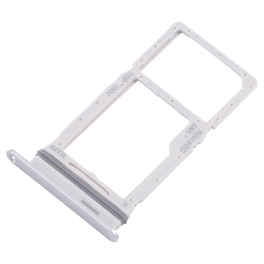 For Samsung Galaxy M16 SM-M166P 10pcs Original SIM + Micro SD Card Tray (Silver)