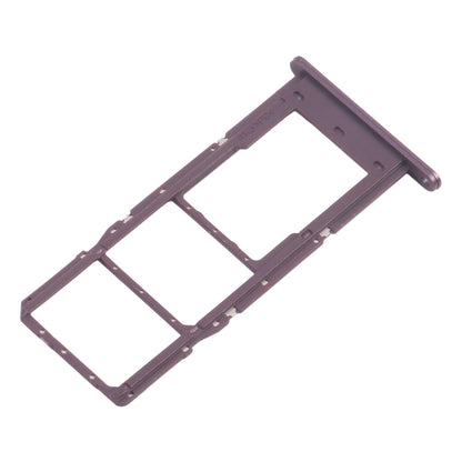 For Samsung Galaxy A14 5G SM-A146B 10pcs Original SIM Card Tray + SIM Card Tray + Micro SD Card Tray (Purple)
