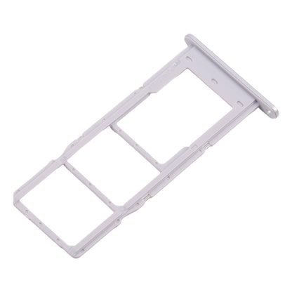 For Samsung Galaxy A14 5G SM-A146B 10pcs Original SIM Card Tray + SIM Card Tray + Micro SD Card Tray (Silver)