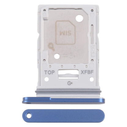 For Samsung Galaxy Tab S10 FE+ SM-X626 Original SIM Card Tray + Micro SD Card Tray (Blue)