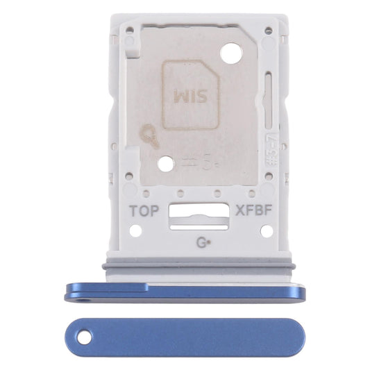 For Samsung Galaxy Tab S10 FE+ SM-X626 Original SIM Card Tray + Micro SD Card Tray (Blue)