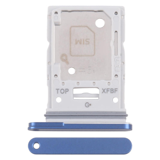 For Samsung Galaxy Tab S10 FE+ SM-X626 Original SIM Card Tray + Micro SD Card Tray (Blue)