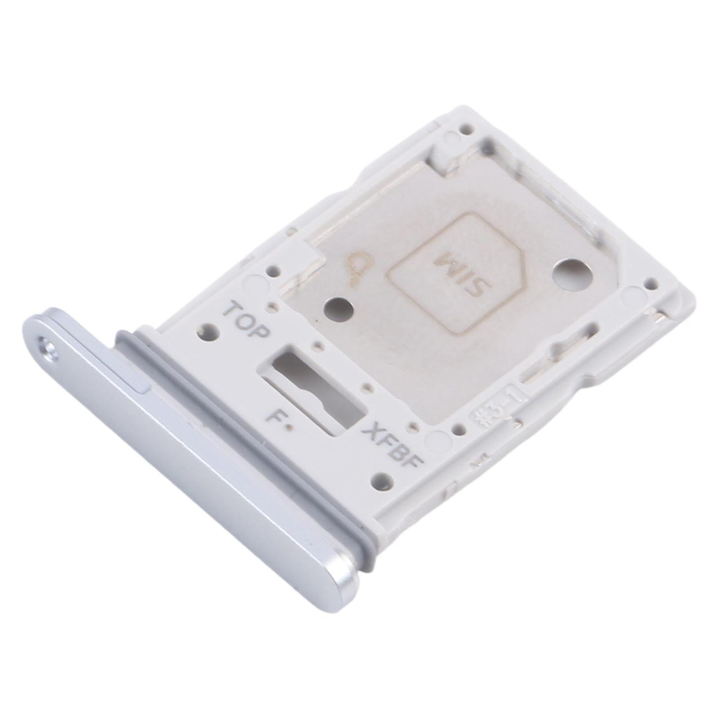 For Samsung Galaxy Tab S10 FE+ SM-X626 Original SIM Card Tray + Micro SD Card Tray (Silver)