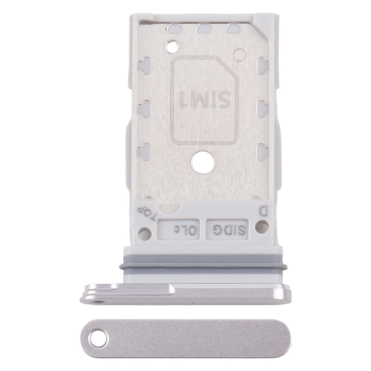 For Samsung Galaxy S26+ SM-S947B Original SIM + SIM Card Tray (Silver)