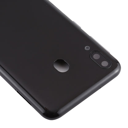 For Galaxy M20 Battery Back Cover (Black)