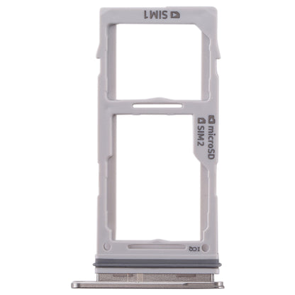 For Galaxy S10+ / S10 / S10e SIM Card Tray + SIM Card Tray / Micro SD Card Tray (White)