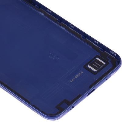 For Galaxy A10 SM-A105F/DS, SM-A105G/DS Battery Back Cover with Camera Lens Frame & Side Keys (Blue)