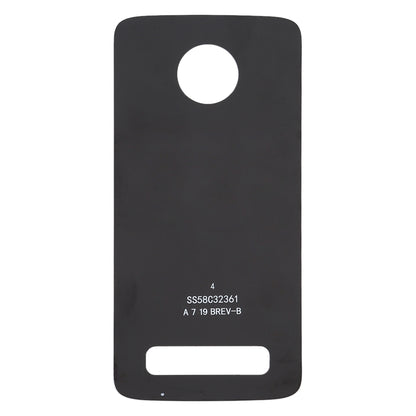 Battery Back Cover for Motorola Moto Z3 / XT1929(Black)