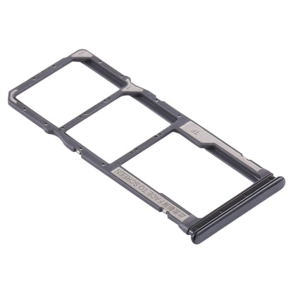 SIM Card Tray + SIM Card Tray + Micro SD Card Tray for Xiaomi Redmi Note 8T / Redmi Note 8 (Black)